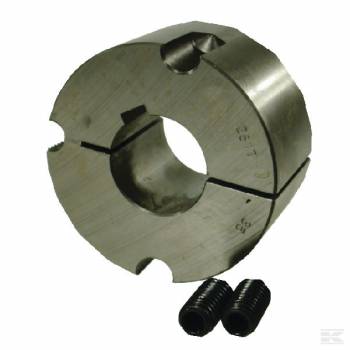 Klembus taperlock 25mm - 121025TLKR -  - Taperlock-klembus 
- 2 inbusstelbouten 

 Inbusbout voor klembus wordt standaard meegeleverd. 
Bestelnummer losse inbusbout is 1210INB38. 
