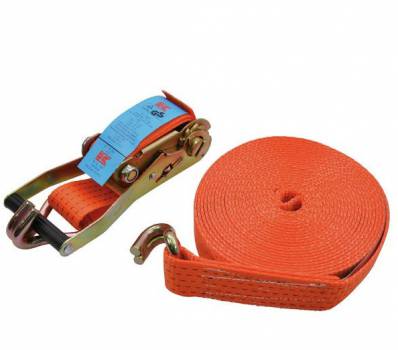 Sjorband 50mmx12m met haken -  