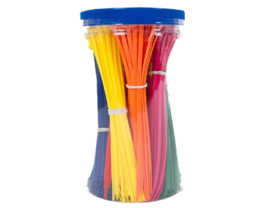 Gekleurde kabelbinders 450 stuks - 14610307 Gekleurde kabelbinders 450 stuks - 14610307
