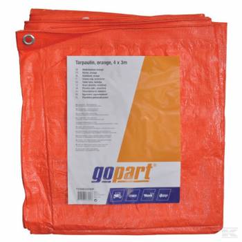 Dekkleed oranje 4x3m - T2400300GP -  Eenheid: per stuk 

 Materiaal: Polyethyleen 

 Kleur: Oranje 

 Lengte (m): 4 

 Breedte (m): 3 

 Gewicht gr./m² (g/m²): 100 
