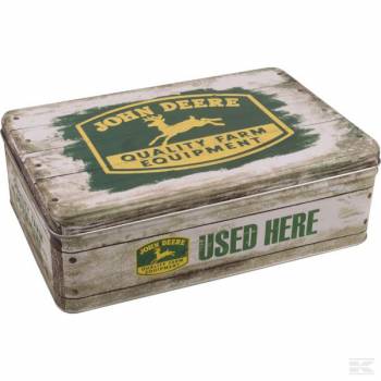 Houten opbergbox John Deere design - Houten opbergbox John Deere design -