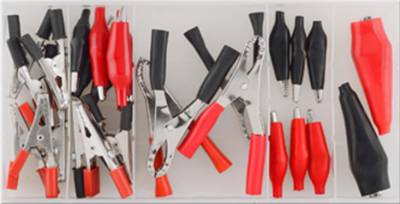Assortiment krokodilklemmen - 4822316 - Assortiment krokodilklemmen 28 stuks Sonic
laadklemmen
teststekker
rood zwart
plus min
start klem
Assortiment krokodilklemmen - 4822316 - Assortiment krokodilklemmen 28 stuks Sonic
laadklemmen
teststekker
rood zwart
plus min
start klem