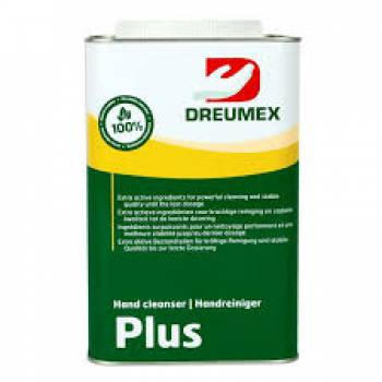 10142001026 Dreumex Handreiniger plus 4,5L geel - 10142001026 -  Toepassingsgebied 

 
	 Voor zware vervuiling 
	 Voor in garages, werkplaatsen en in de grafische en verfindustrie 
	 Voor vervuiling ontstaan door teer, verf, lijm en lak 
 

 Eigenschappen 

 
	 Frisse geur 
	 Zeep 
 

 Voordelen 

 
	 Extra reinigingskracht 
 

 Verpakkingaantal  4,5 l 

 Kleur Geel 

 Geur Citrus 
