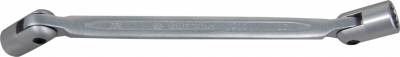 Gebogen dopsleutel Metrisch 18x19 mm -  