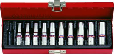 Set lange doppen 1/4 Set lange doppen 1/4