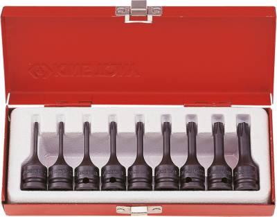 Set TORX®-slagdopsleutels 3/8