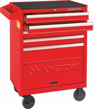 gereedschapstrolley Pro KT - 5 laden met afsluitbare kast  - 874325B 