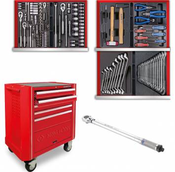 Complete gereedschapstrolley pro KT - 144 dlg - Complete gereedschapstrolley pro KT - 144 dlg -