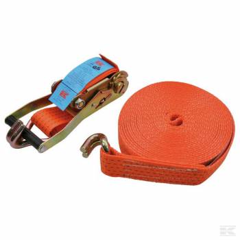 Sjorband 50mmx5m met haken -  