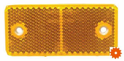 Reflector rechthoekig geel - 8RA003326077 