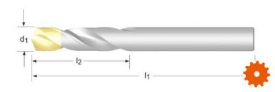 A022 metaalspiraalboren HSS Dormer - A02232 