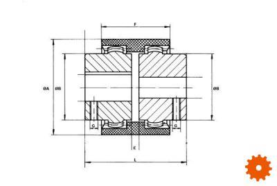 Koppelingshelft GDM05 B-14 -  