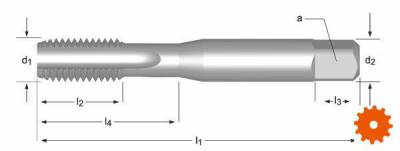 Machinetappen BSW E531 HSCo Dormer -  