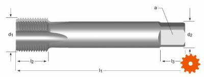 Machinetappen BSPF (serie G) E282 HSCo Dormer -  