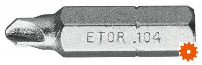 ETOR standaard inzetstukken voor Torq-Set®-bouten, metrisch, 1/4