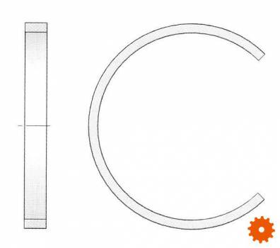 Deelbare lagerblokken INA/FAG, Fixeerring FRM - FRB -  