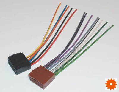 Adapterkabel voor autoradio's ISO -  