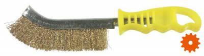 Staalborstel, kunststof handgreep - HG302M 