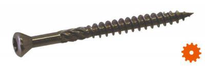 Hardhoutschroeven met verzonken torx kop RVS A2 - AISI 304 - HHST450RVSP200 