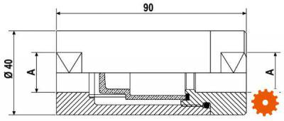 Inline hogedruk filter type IL12 -  