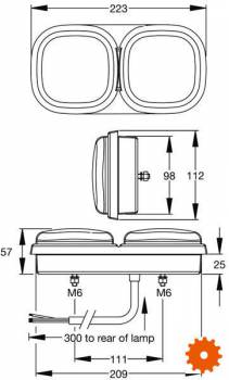 Achterlicht - L1201LB 