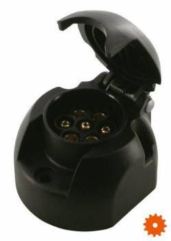 Stekkerdoos 7-pol. schroef. PVC - 8JB001943011 
