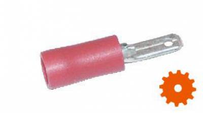 Vlakstekker rood 0,5-1,0 mm² -  