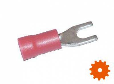 Vorkkabelschoen rood 0,5-1,0 mm² -  