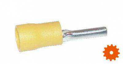 Penstekker geel 4,0-6,0 mm² -  