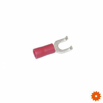 Vorkkabelschoen rood 4mm -  