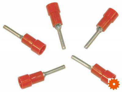 Rondstekkerhuls rood 1,5-2,5 mm² - LF566GR 