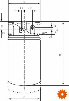 ZUIGFILTER 1 1/4 BSP - MPS100SP25 