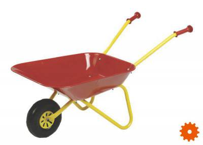 Kinderkruiwagen rood -  