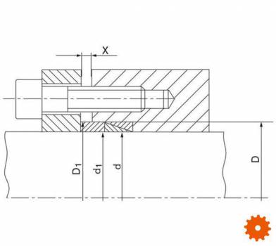 Spansets Ringfeder, serie RfN 8006 - RFN800650X57 