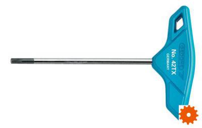 Stiftsleutel Torx T-greep T10 -  