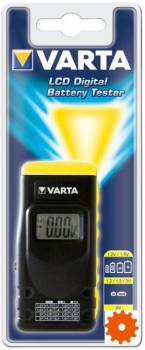 Batterij tester Varta met LCD -  