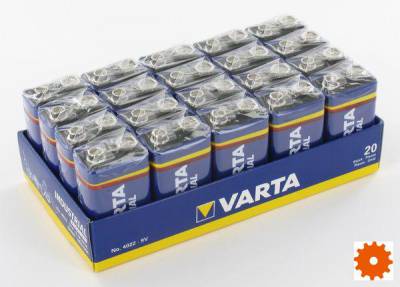 Batterij 6LR61 9 volt (20 st) - VT40222 