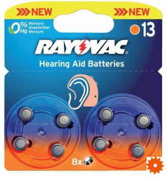 Gehoortoestel batterij Rayovac - VT4606745418 