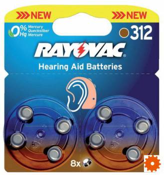 Gehoortoestel batterij Rayovac - VT4607745418 