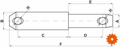 Werktuig pen met verloop - Z422283KR 