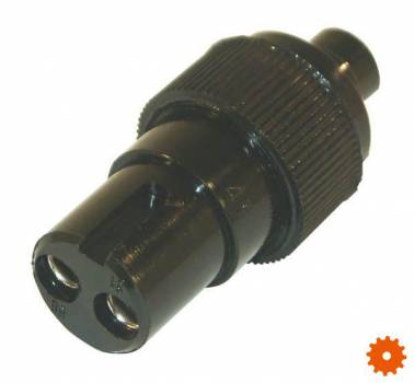 Stekker 2-pol. PVC - 25001200 