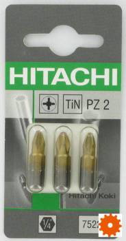 Bits Pozidrive Hikoki - 752281 