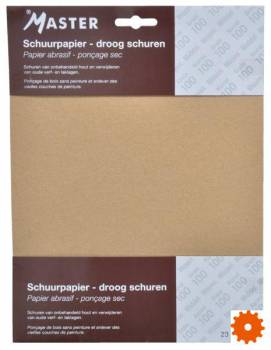 Schuurpapier onbehandeld hout - 66623379853 