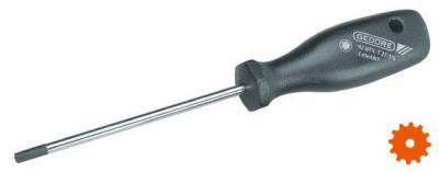 163TXB Torx-schroevendraaiers met boring Gedore - SC2163TXBT10 