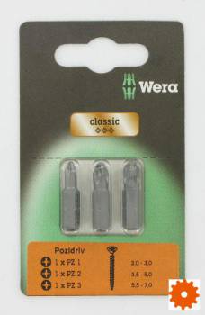 851/1 Z SB Schroevendraaierbits holle 1/4