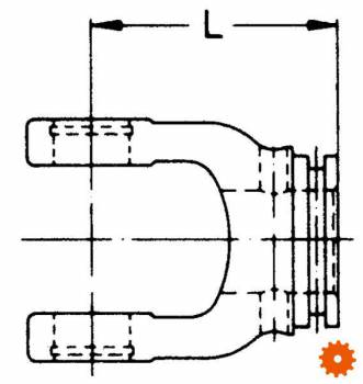 Profielbuisgaffels serie Power Drive - 351321 