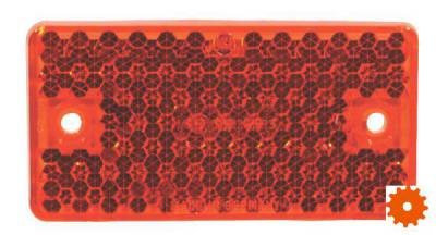 Reflector rechthoekig rood - 310004000 
