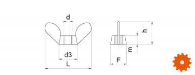 O-ring 13áxá2,50 Viton - OR13250VP001 