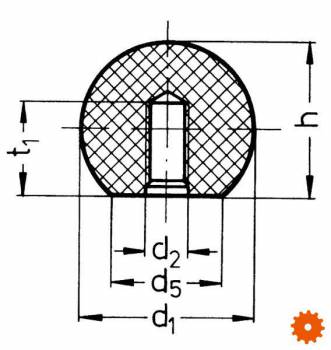 Kogelknop - 319C1040 