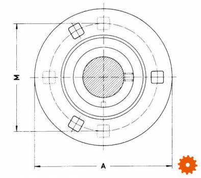 Lagerblokken cpl. INA/FAG, serie RA - RA40 